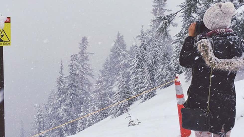 Crater Lake Receives Nearly 2 Feet of Snow, But Still Not Enough To