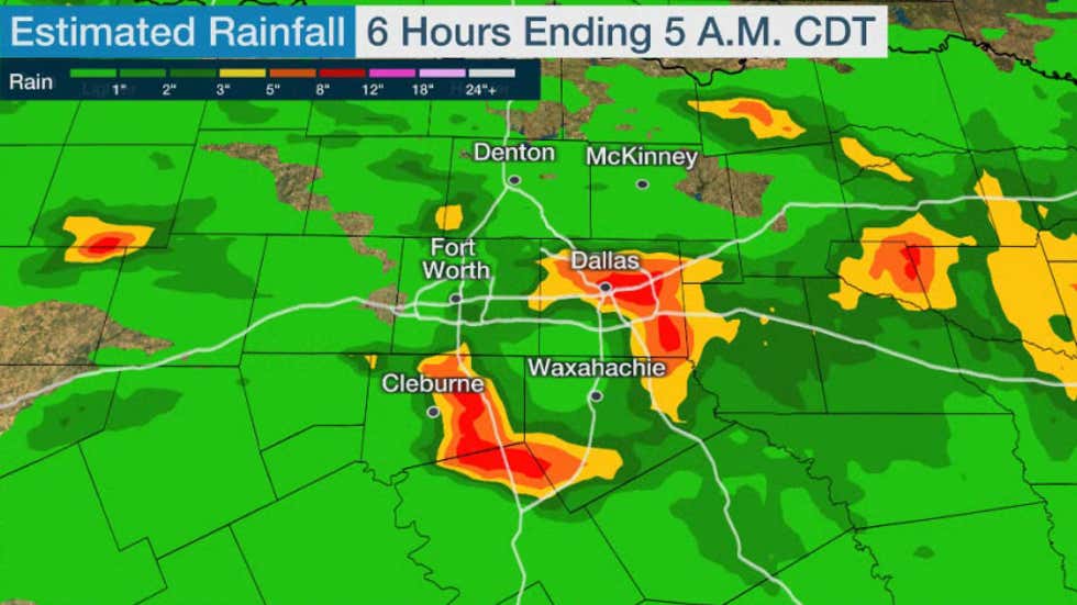 Dallas Flooding: One Dead, State Of Disaster Declared | Weather.com