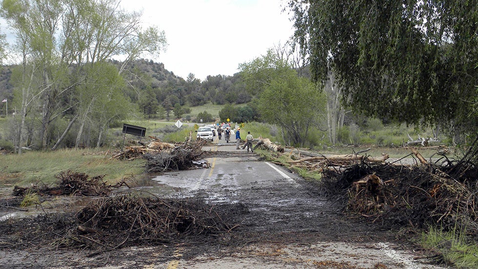 New Mexico Flooding Update Man's Body Found in Flood Debris