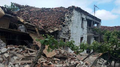 Starke 5 3 Erdbeben Erschuttert Albanien Artikel Von The Weather Channel Weather Com