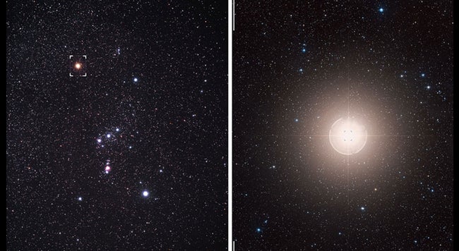 Supernova Ade Neue Theorie Zum Dunkler Werdenden Stern Im Orion The Weather Channel Artikel Von The Weather Channel Weather Com