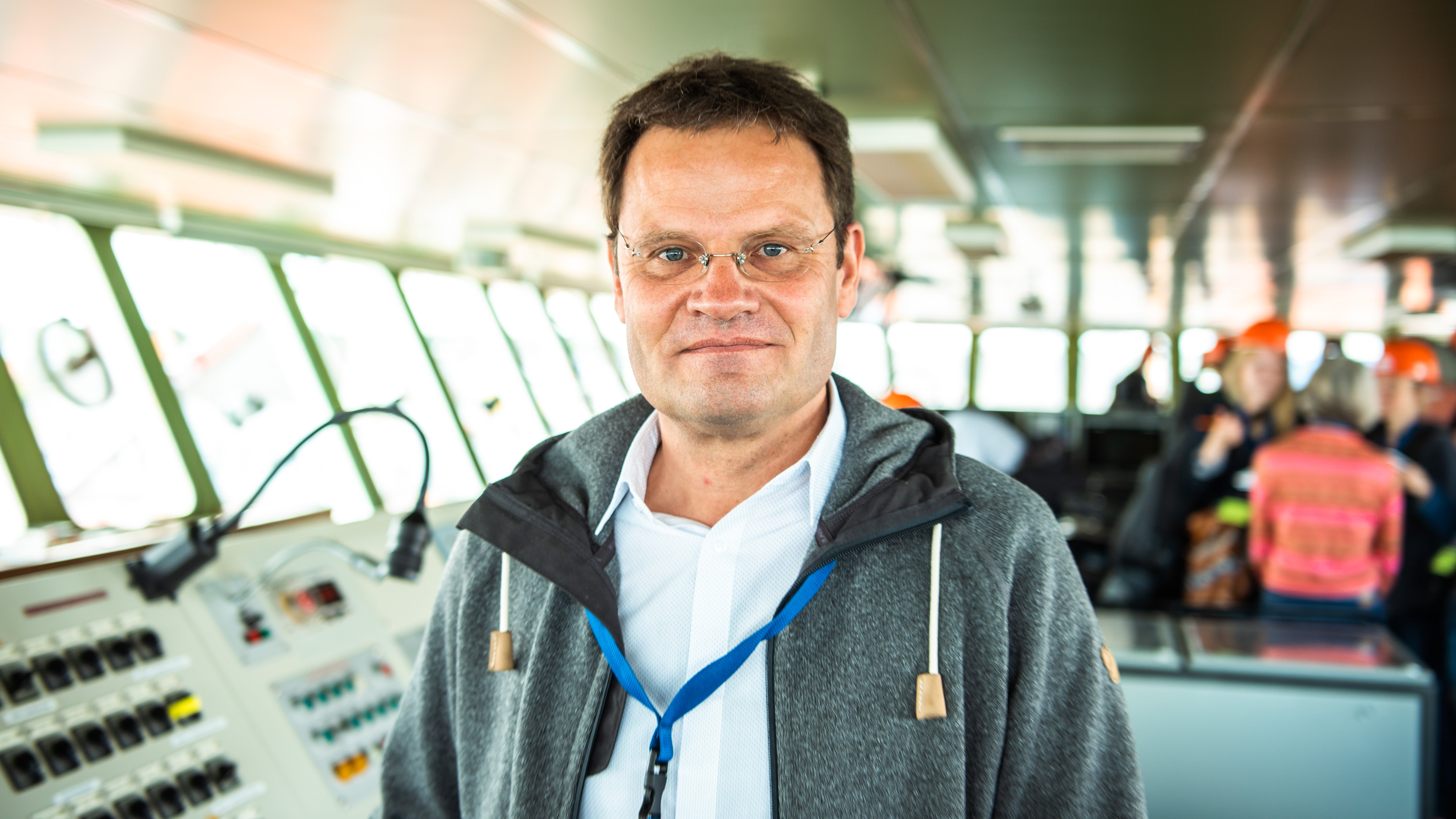 Markus Rex, Leiter des Forschungsteams auf dem Forschungsschiff "Polarstern"