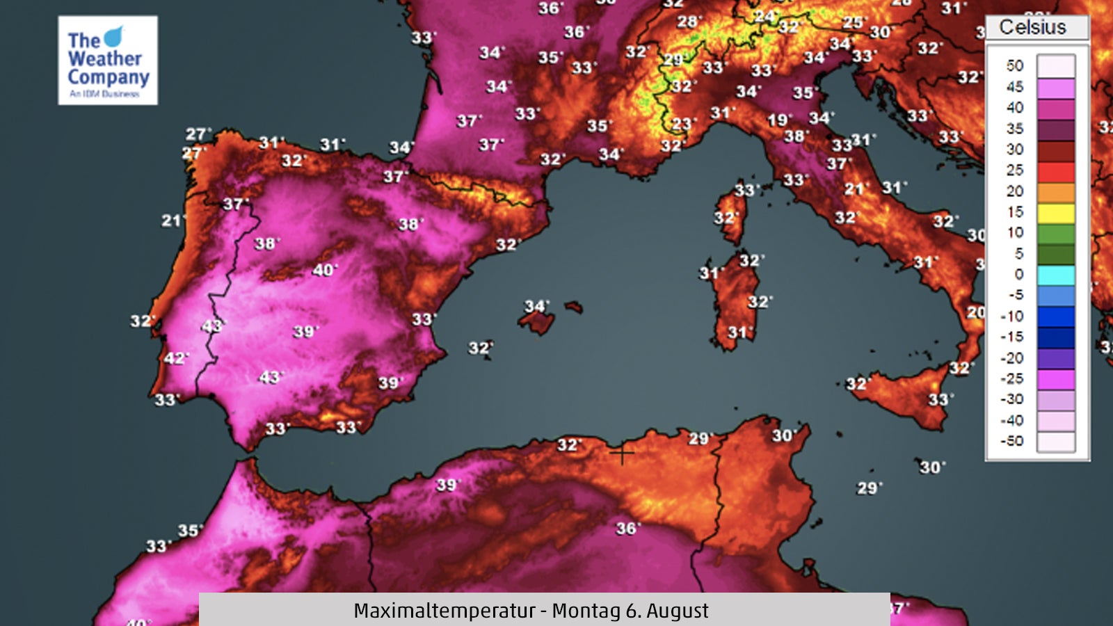 45 Grad! Europas Urlaubsländer ächzen - hier ist das Ende ...