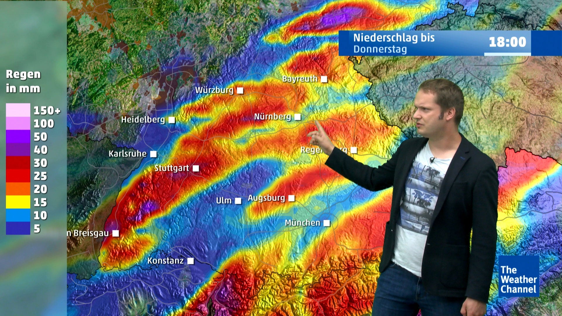 Wetter Heute Unwetterartiger Regen Kommt An