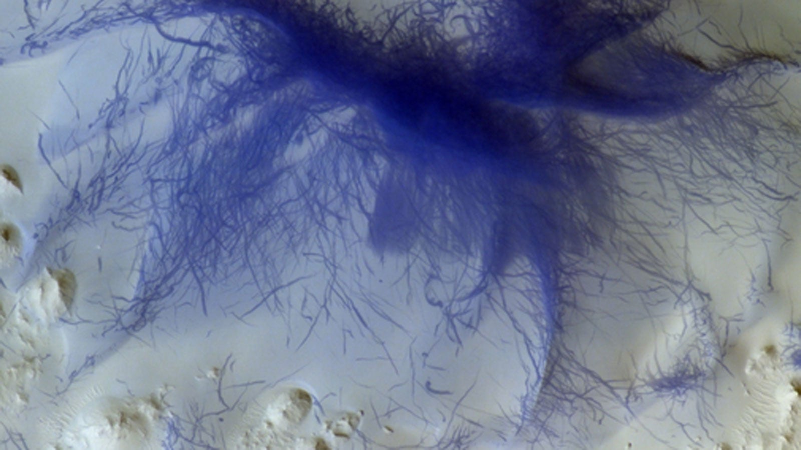Dust Devils am Mars ESA/Roscosmos/CaSSIS, CC BY-SA 3.0 IGO
