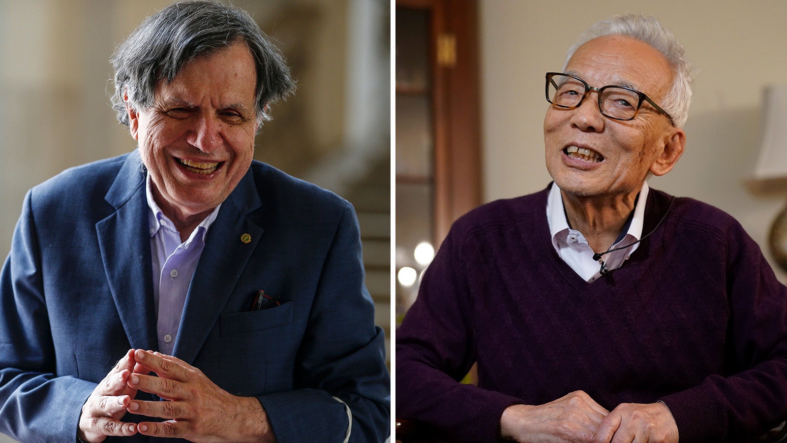 05.10.2021, USA, Princeton: Syukuro Manabe spricht w&auml;hrend eines Interviews in seinem Haus. Der Nobelpreis f&uuml;r Physik geht in diesem Jahr an den Deutschen Hasselmann, Manabe (USA) und den Italiener Parisi f&uuml;r physikalische Modelle zum Erdklima. Foto: Seth Wenig/AP/dpa +++ dpa-Bildfunk +++