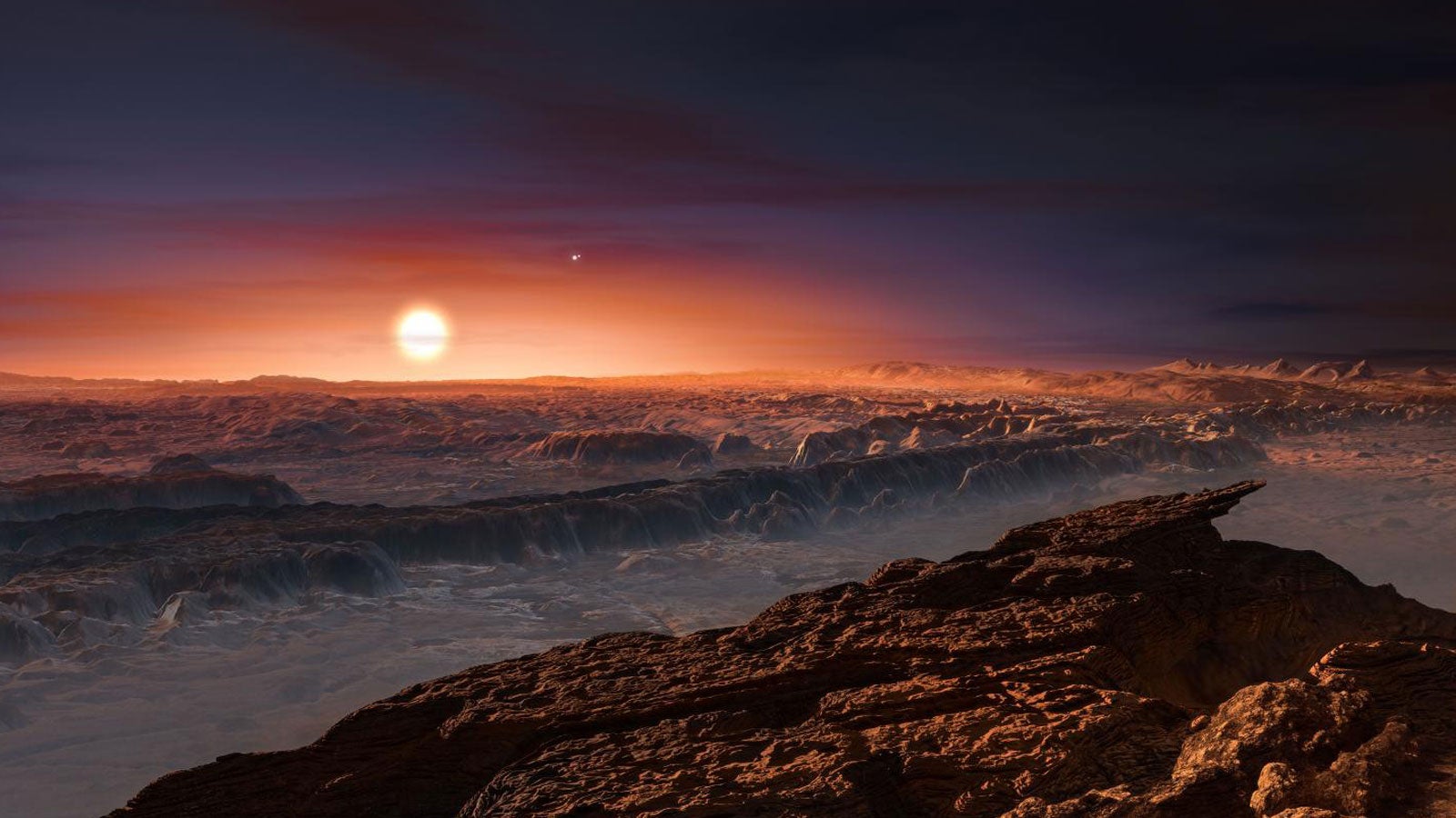 Ist auf Proxima b Leben m&ouml;glich? ESO/M. Kornmesser