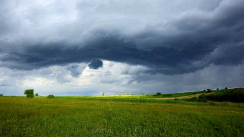 Stormy sky.