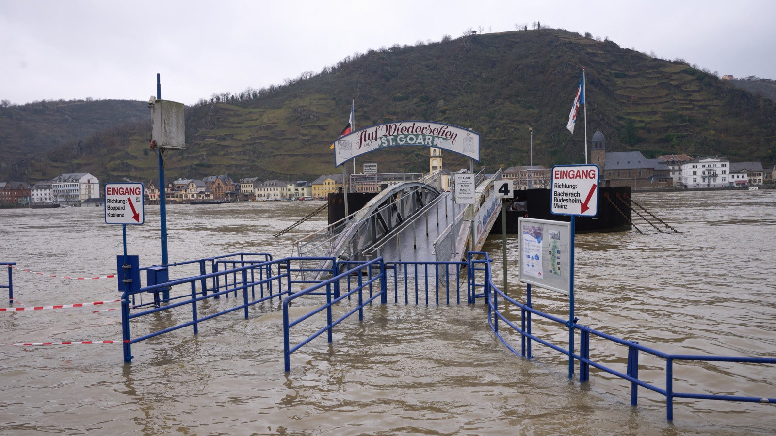 Höchststände bei Hochwasser am Rhein weitestgehend überschritten |  Weather.com