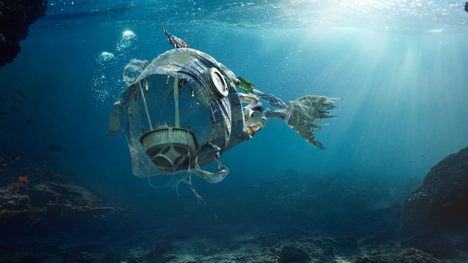 Plastik / Mikroplastik / Tiefsee GettyImages/Peepo