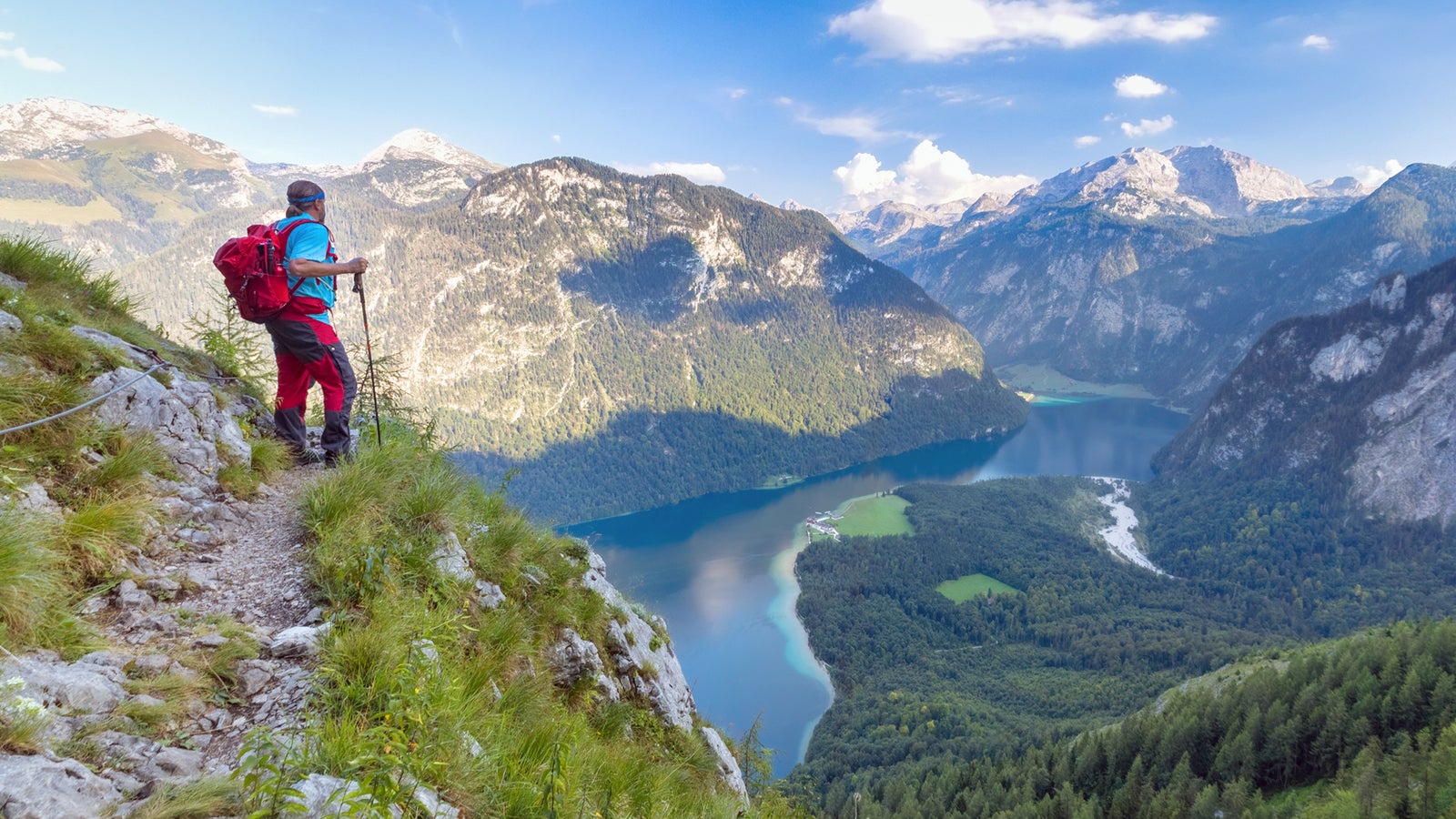 Germany, Hiking, K&ouml;nigssee - Bavaria, Mountain, Mountain Range