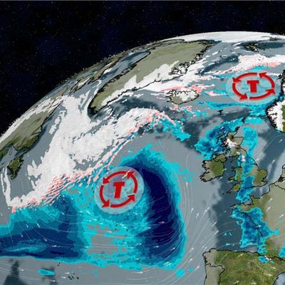 Aktuelle Wetterlage in Europa