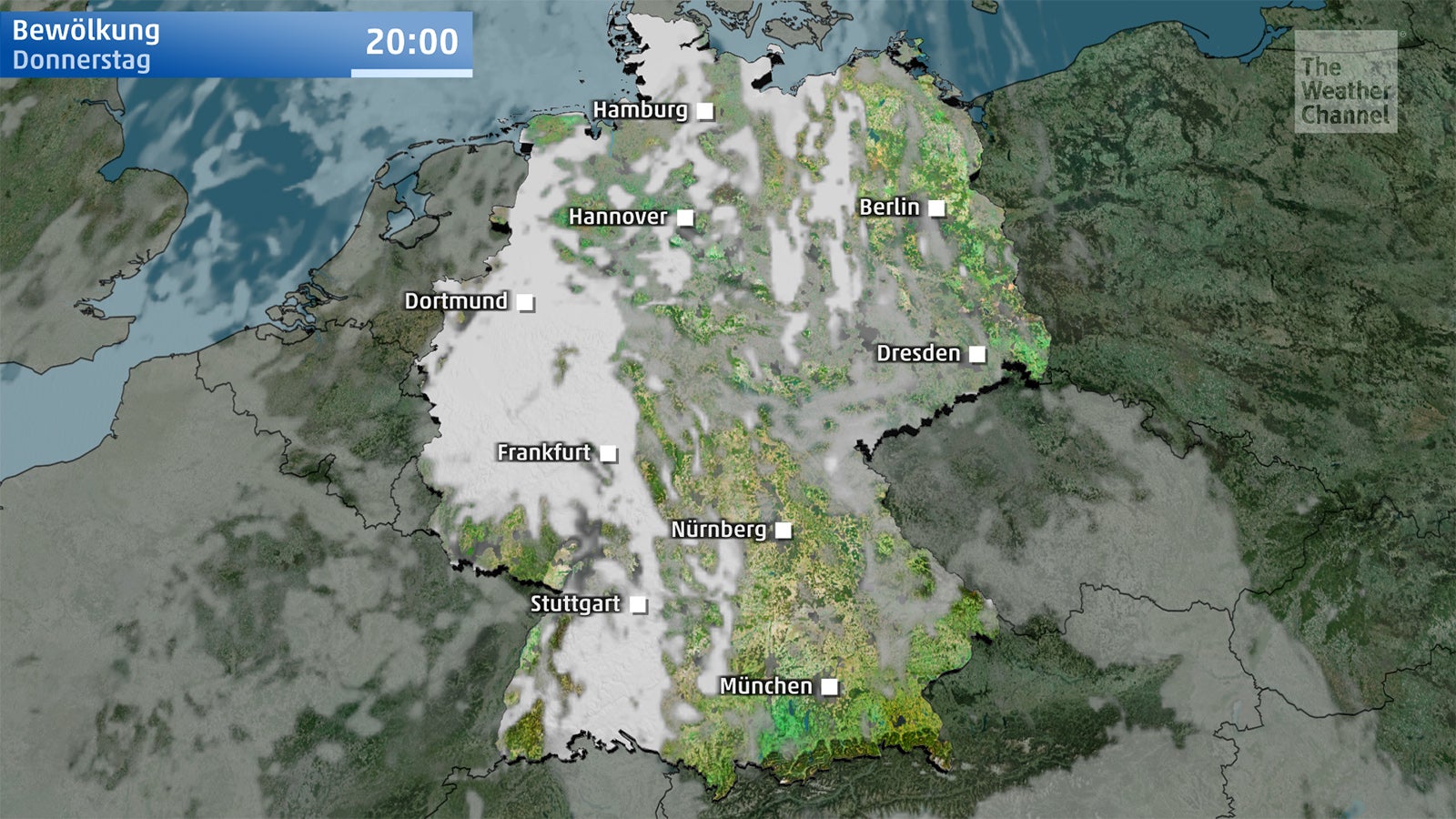 Bew&ouml;lkung am Abend