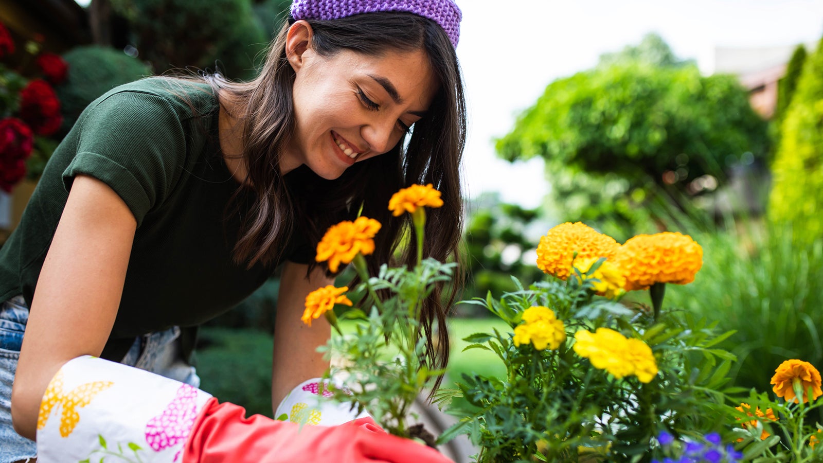 Mischkultur lautet das Zauberwort: Wo verschiedene Pflanzen wachsen, haben es Sch&auml;dlinge schwerer.
