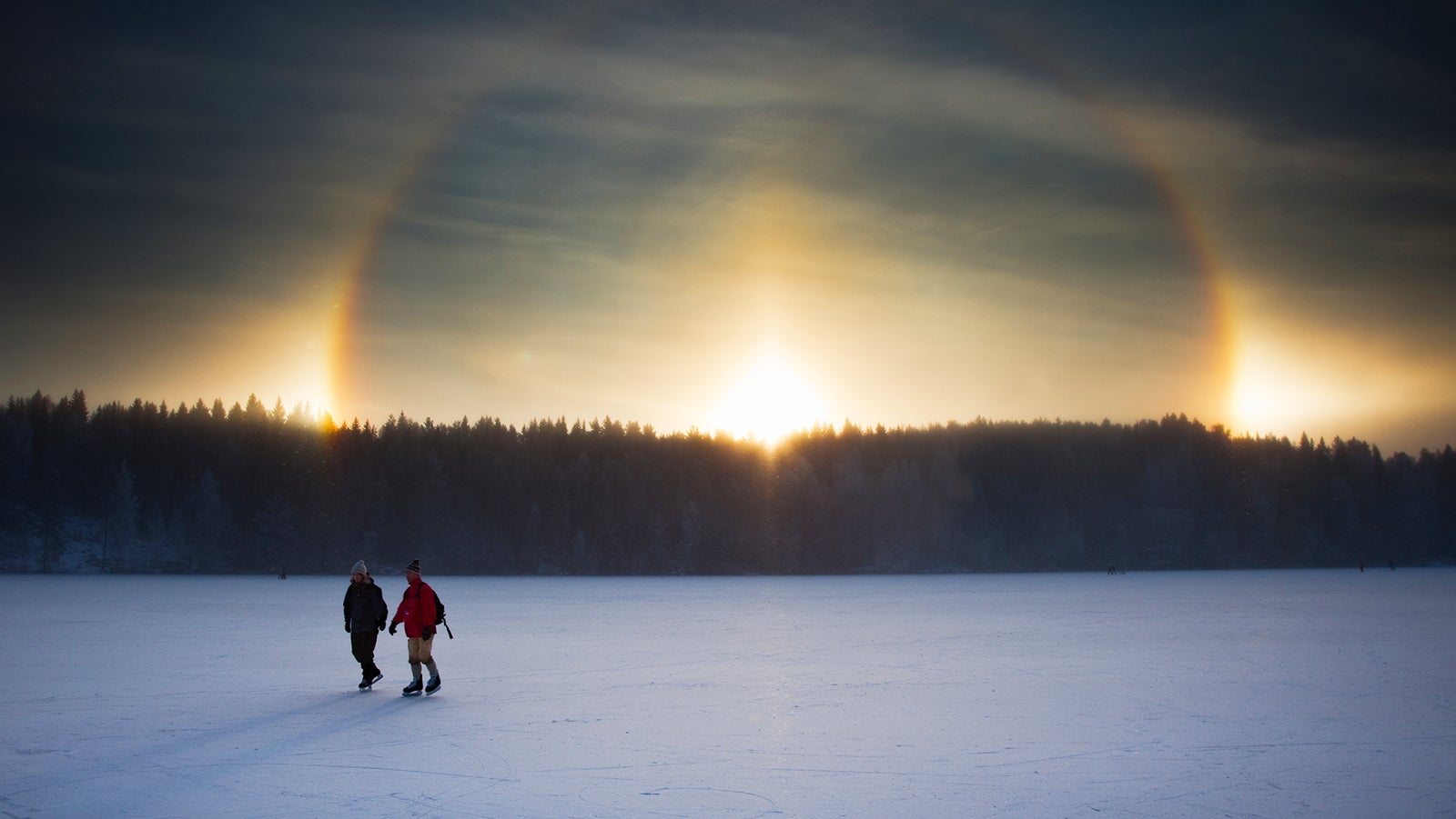 Inukshuk and Sundogs 