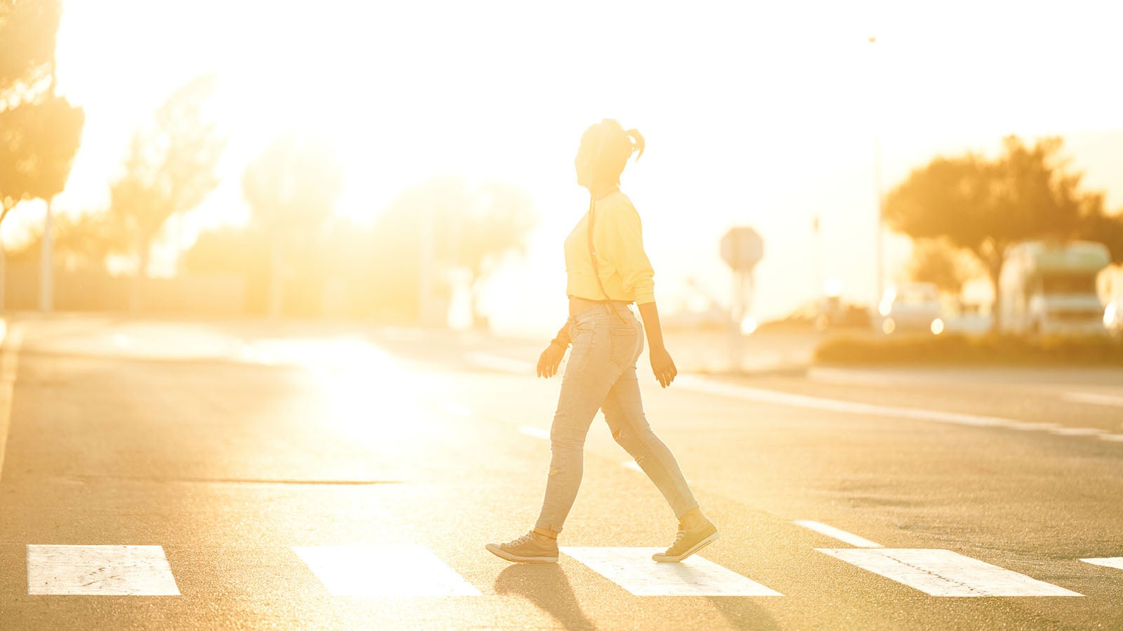 Im Sommer k&ouml;nnen Stra&szlig;en brennend hei&szlig; werden