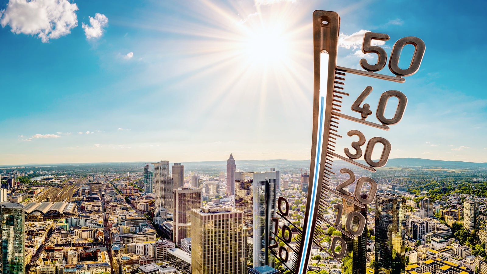 Gerade in St&auml;dten wird es bei Hitzewellen extrem hei&szlig;. Mit kurz-, mittel- und langfristigen Ma&szlig;nahmen, wird versucht, den Menschen etwas Abk&uuml;hlung zu verschaffen. 