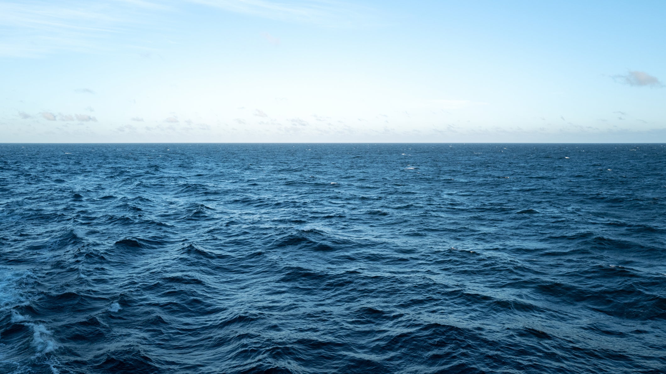 Sea level of the pacific