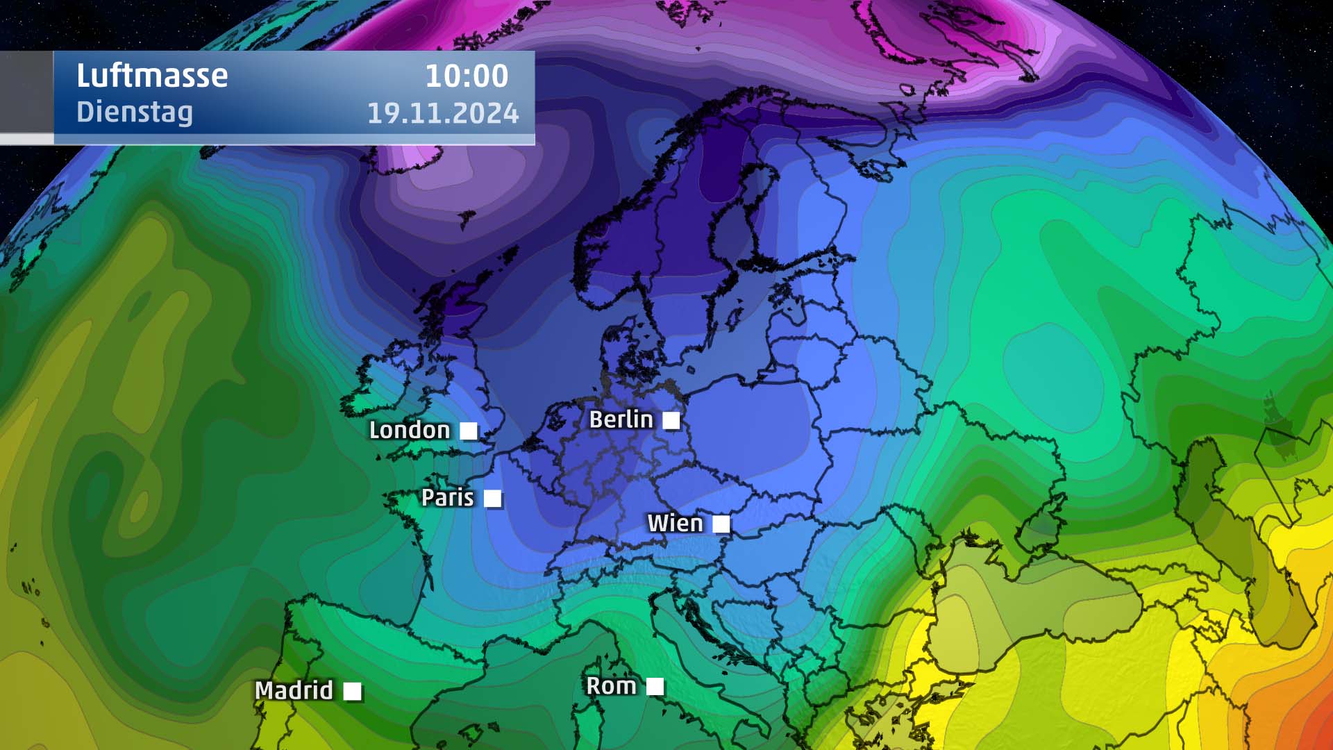Der Polarwirbel zieht sich wieder an den Nordpol zur&uuml;ck und wir bekommen die kalte Luft in Deutschland zu sp&uuml;ren.