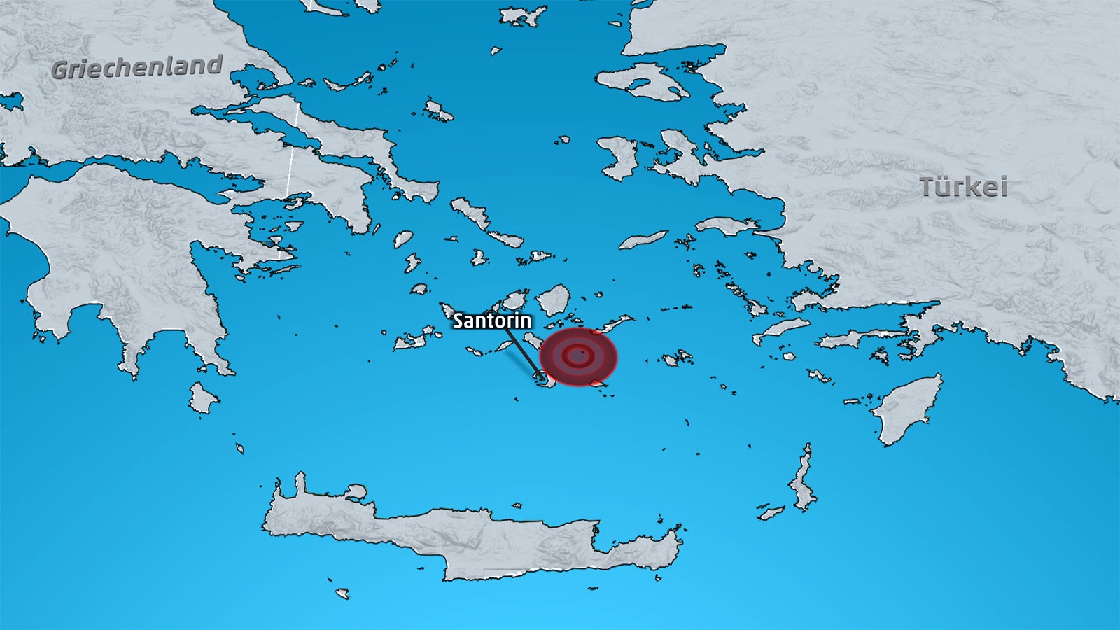 Mehr als 200 Beben binnen 48 Stunden haben die griechische Insel Santorini und die umliegenden Eilande ersch&uuml;ttert. Die Erdbebenserie begann bereits am 24. Januar. 