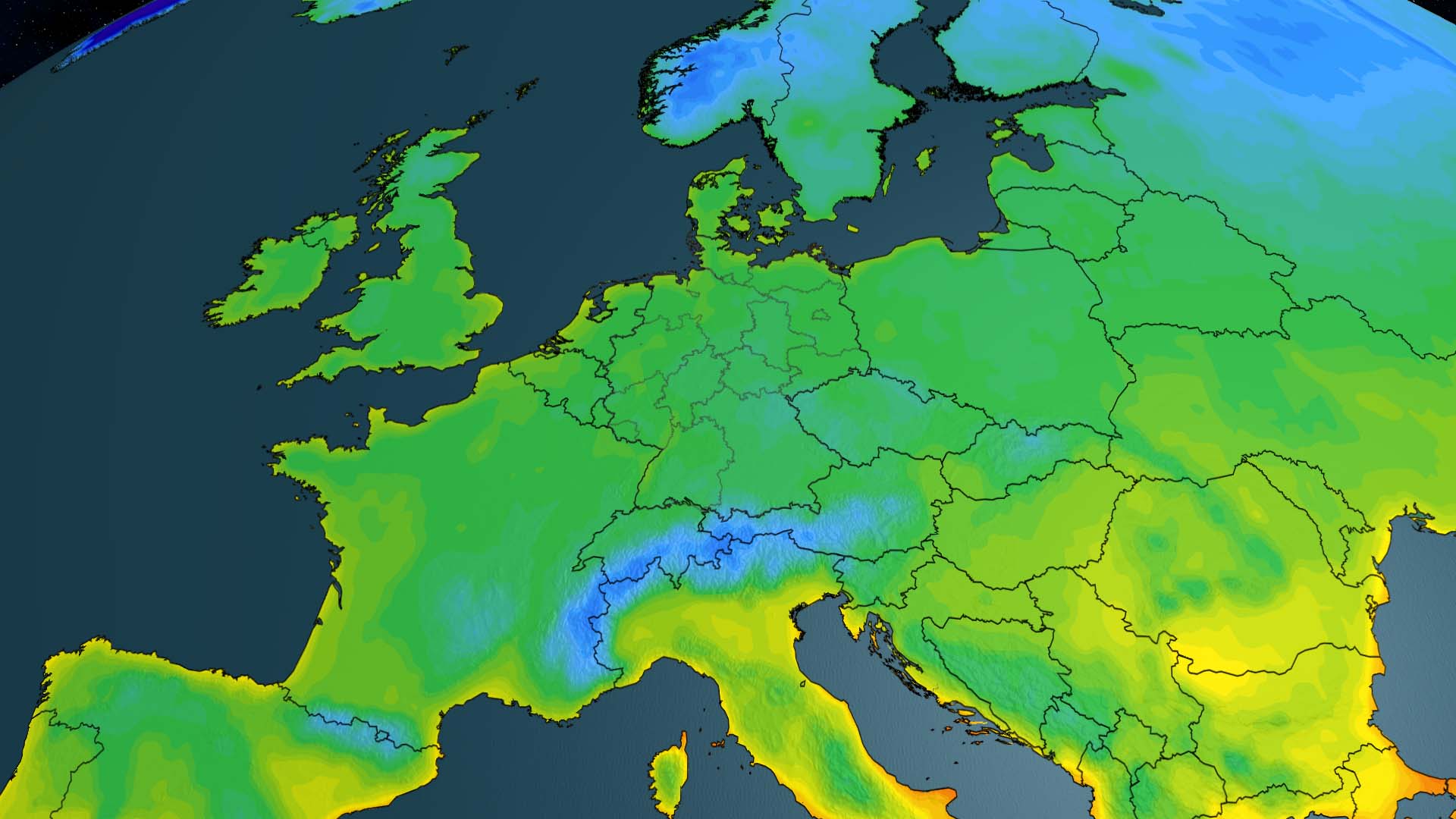 Es wird n&auml;chste Woche wieder k&uuml;hler in Deutschland. Aber das ist nach der Hitzewelle am Wochenende auch normal.