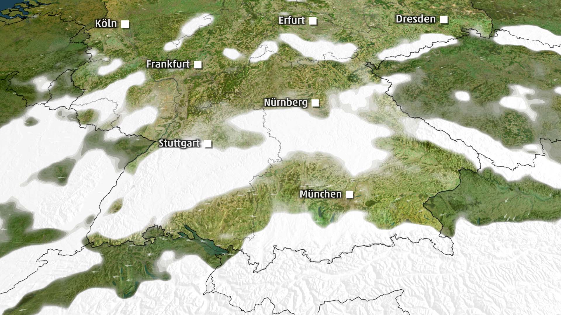 Bereits ab Mittwoch kann es in h&ouml;heren Lagen Schnee oder Schneeregen geben und die Temperatur nimmt weiter ab. Es wird erneut winterlich, am Wochenende schneit es. 