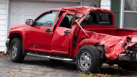 On Dec. 2, 2018, a tornado hit Taylorville, Ill., causing much damage throughout the area. (Twitter/McClintock_18)