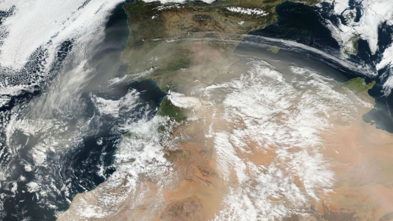 Saharan Dust Turns Spain's Ski Slopes a Dirty White The Weather Channel