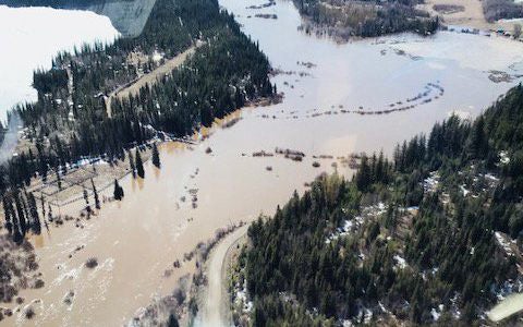 BC Flooding 200 Properties Under Evacuation Orders