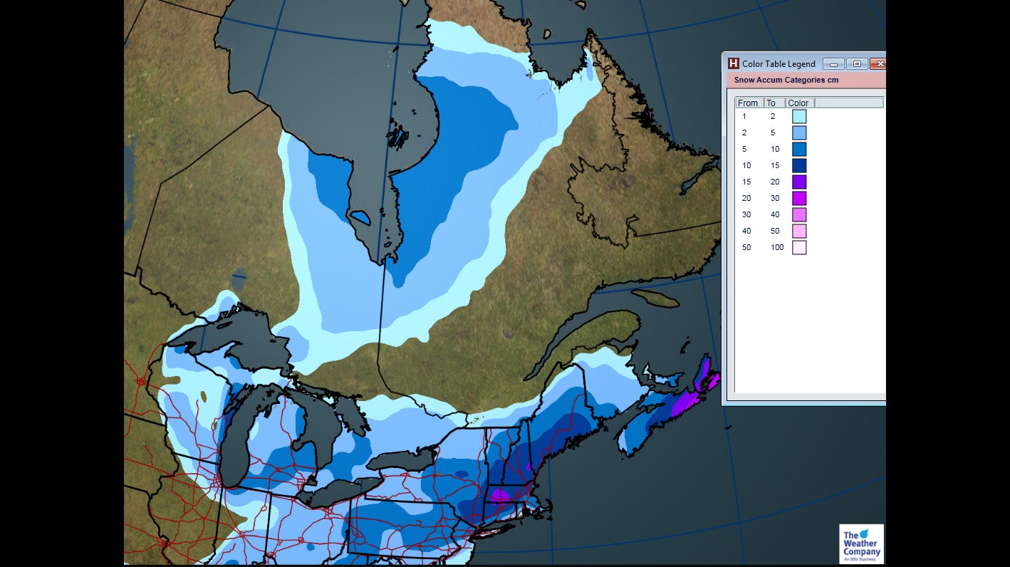 Canada Forecast: Snow for Toronto, Rain for Vancouver | The Weather