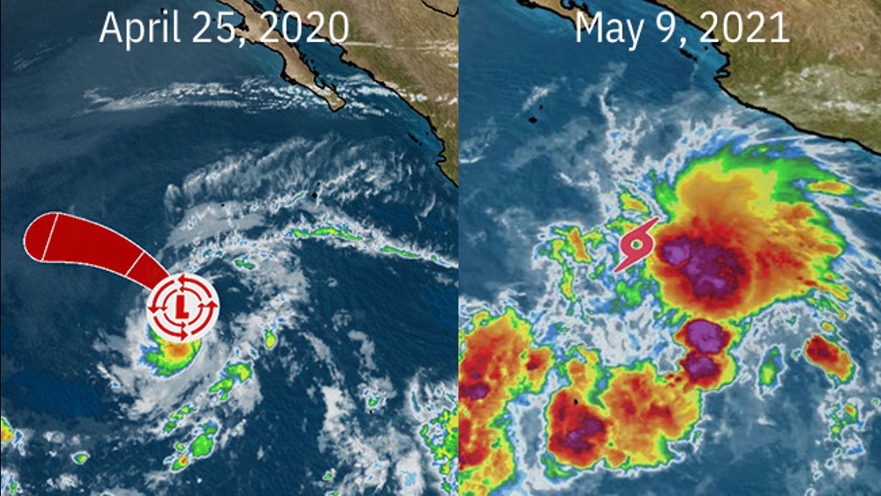 Tropical Storm Andres Continued Recent Stretch Of Early Hurricane Season Starts The Weather Channel Articles From The Weather Channel Weather Com