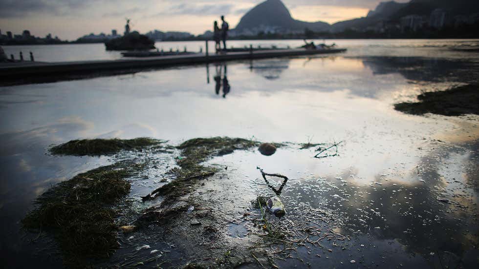 Water Pollution Rio Olympic Sailors Upset By Water Pollution in Rio de Janeiro | Weather.com