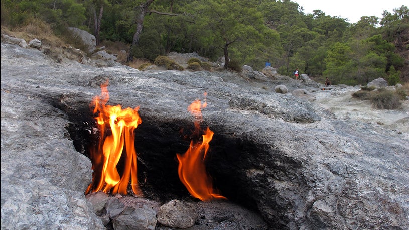 Mysterious Methane Gas Fueling Fire-Breathing Mountain Found in 20+ Countries