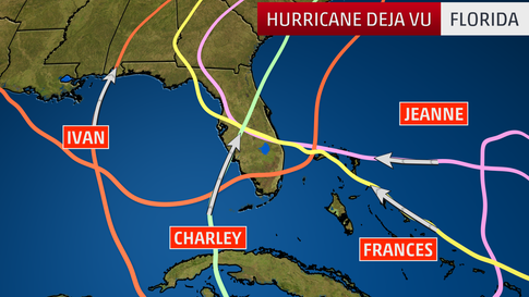 hurricanes irma charley dorian examples