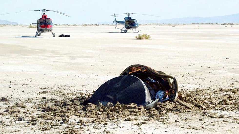 Photo of 'Flying Saucer' That Crash-Landed 14 Years Ago in a Utah Desert Gets New Life | The Weather Channel