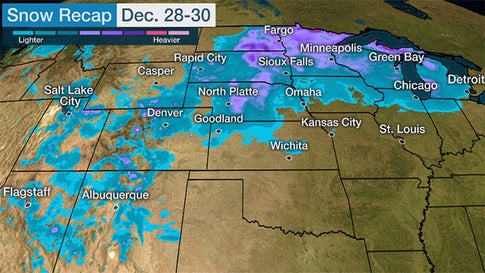Winter Storm Gage Snarled Travel In Plains Then Brought Snow Ice High Winds From Upper Midwest To New England Recap The Weather Channel Articles From The Weather Channel Weather Com