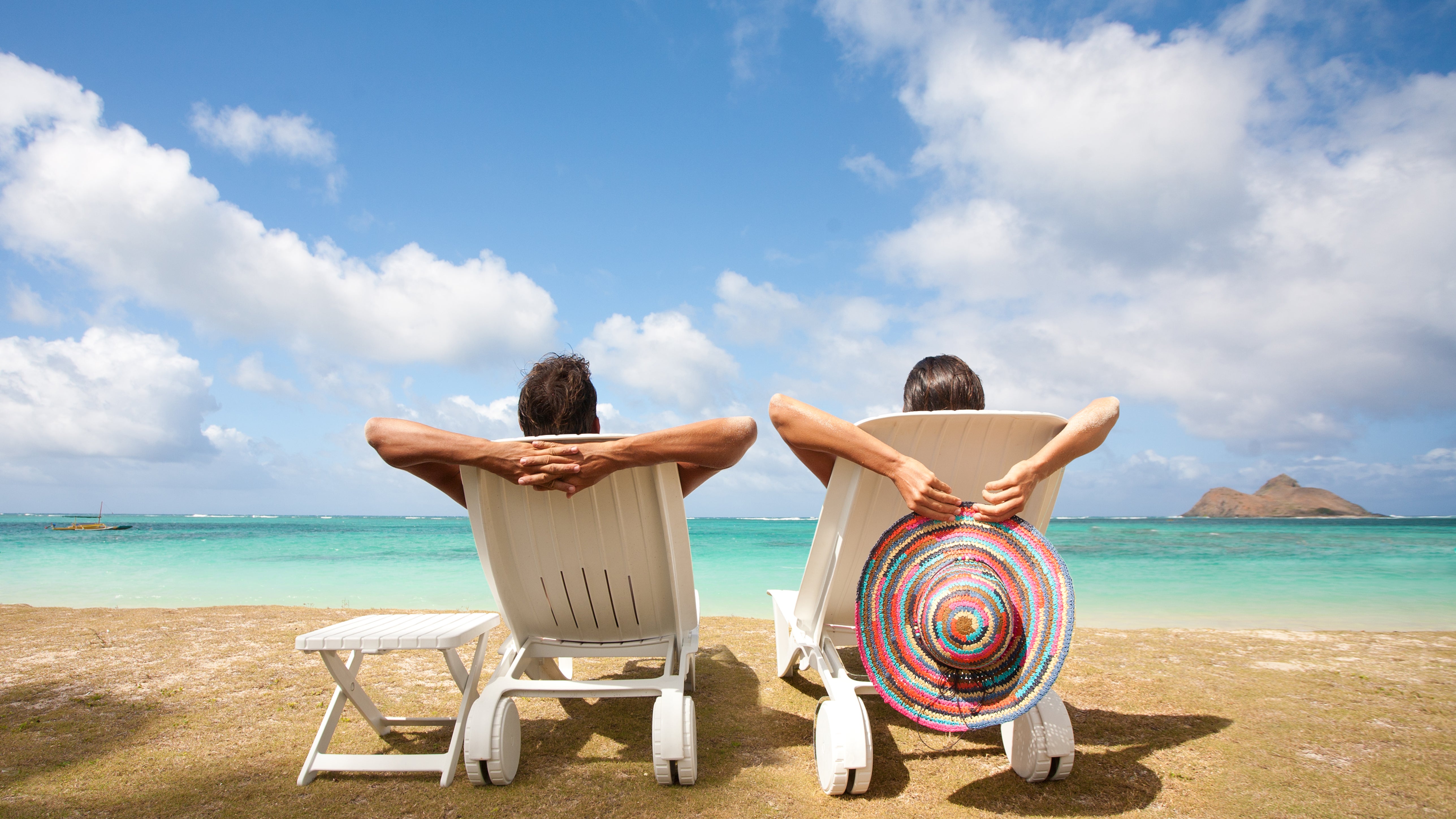 The key to a relaxing vacation is a beautiful destination and plenty of downtime. (Getty Images)