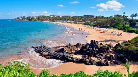 Wailea Beach. Maui. Hawaii. USA. (Photo by: Andre Seale/VW PICS/Universal Images Group via Getty Images)