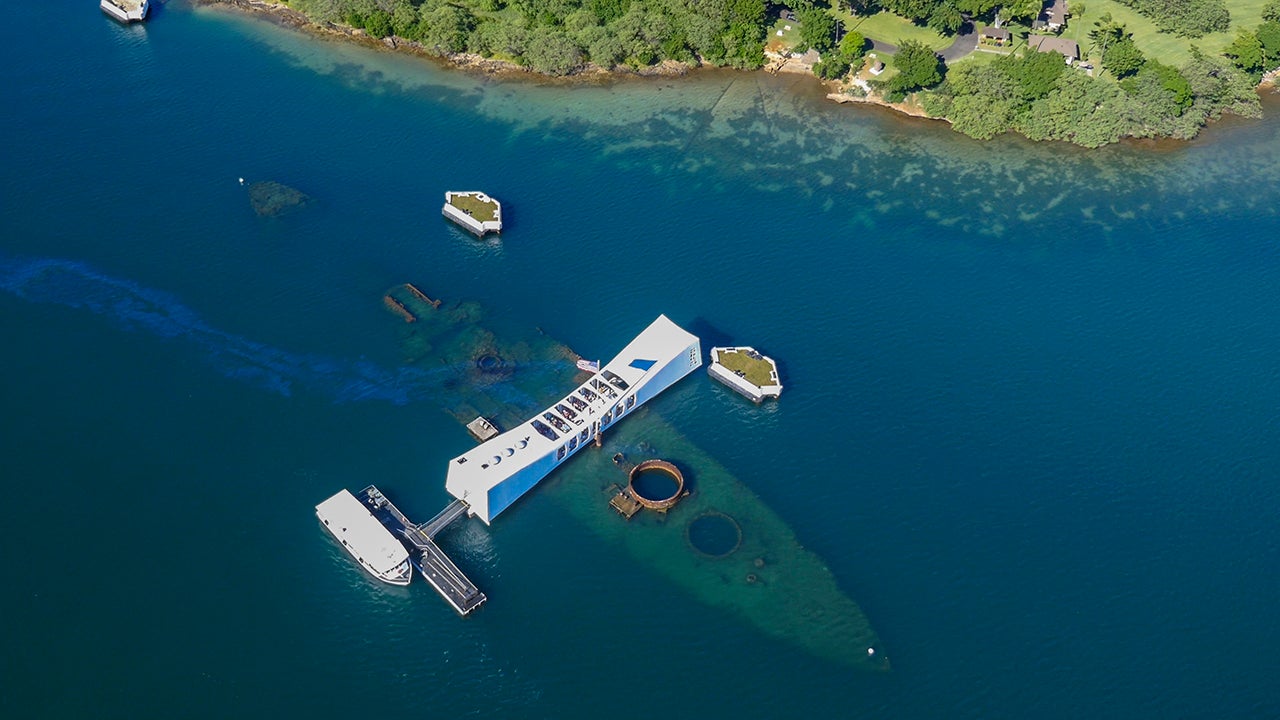 Visiting the USS Arizona at Pearl Harbor, in Oahu, Hawaii, is an important trek for lots of Americans. (Douglas Peebles via Getty Images)