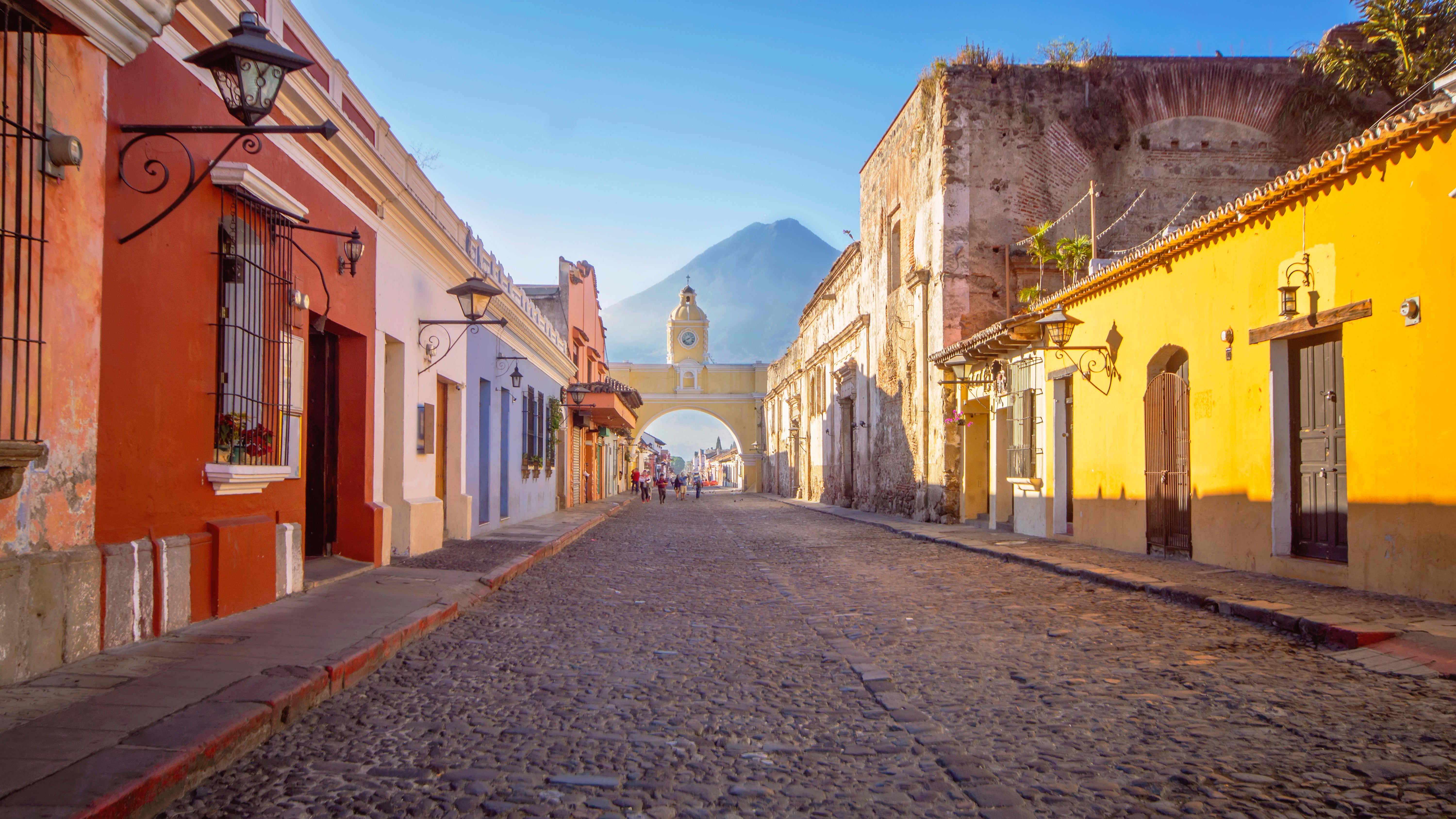 Santa Catalina&rsquo;s Arch, or Arco de Santa Catalina, is probably the most iconic place in Antigua, Guatemala. It was was built in 1693 - 1694 to allow nuns to cross the street without being seen. Antigua was listed as a UNESCO world heritage site in 1979. (Kryssia Campos/Getty Images)