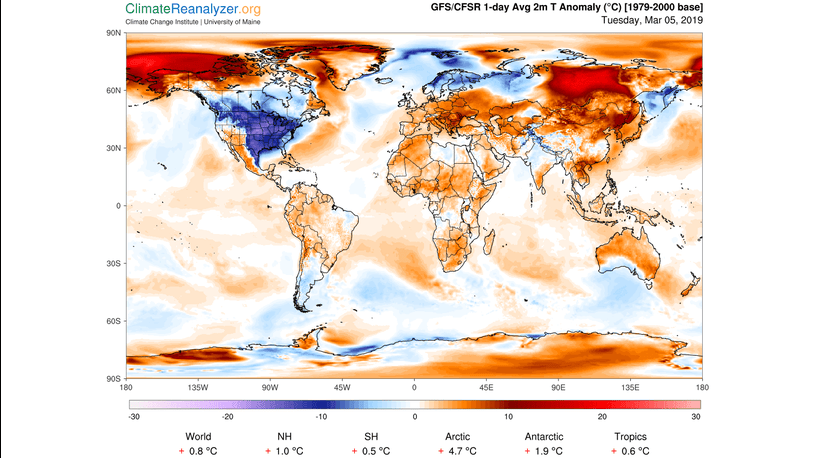 The Most Below Average Temperatures Anywhere On Earth Are In The U S Right Now The Weather Channel Articles From The Weather Channel Weather Com