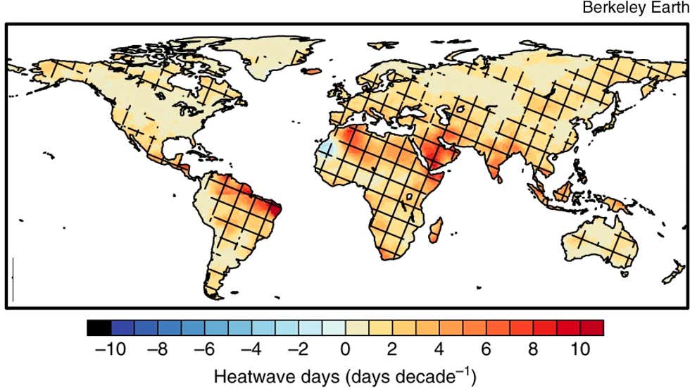 Heat Waves Have Increased in Frequency and Length Since the 1950s ...