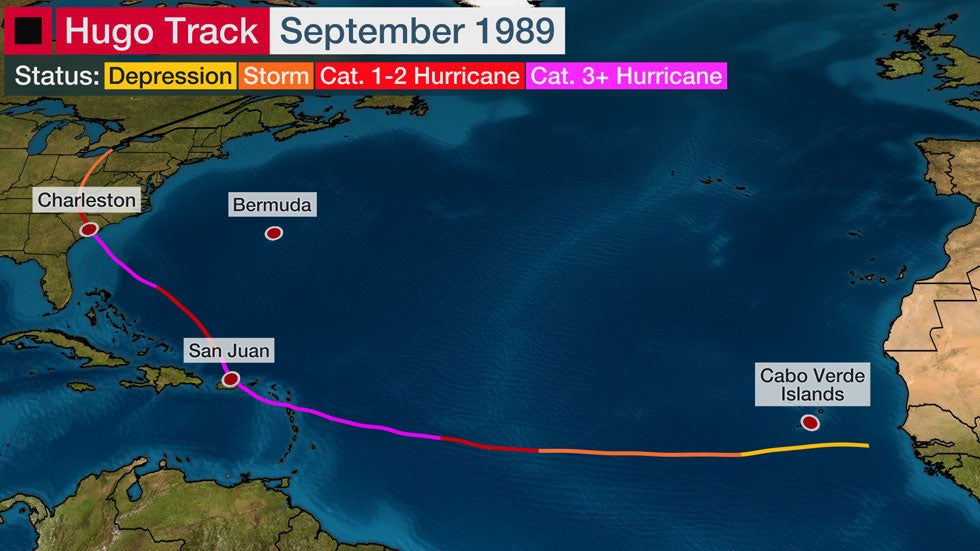 Where Hurricanes That Made Landfall In The United States Originated ...