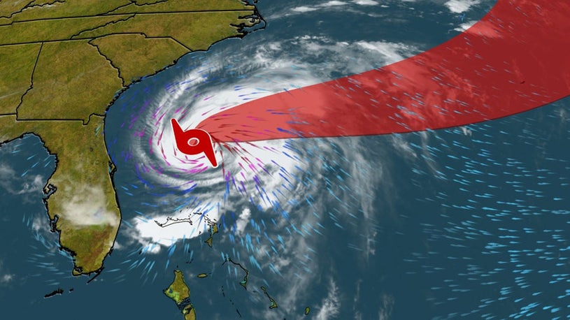 Humberto Strengthens to a Hurricane