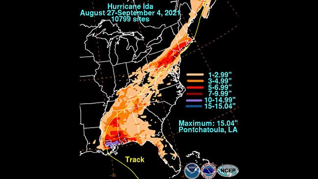 2021 Hurricane Season Recap Louisiana Northeast Destruction Gives Way To Unusually Quiet End Weather Underground