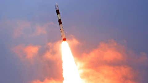 File photo of ISRO launch. (IANS)