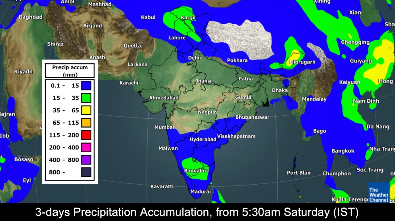 Weekend Weather (May 67) Arunachal, JammuKashmir In For Fairly