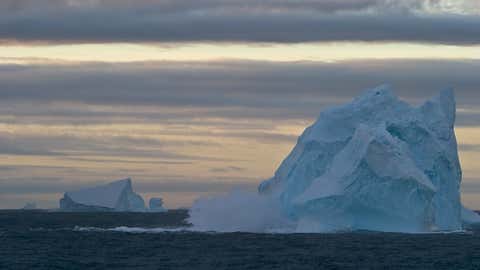 South Shetland Islands in Antarctica.