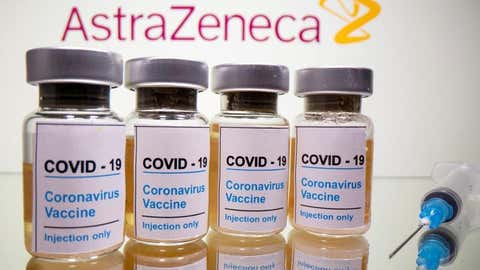 AstraZeneca COVID-19 vaccine vials. (IANS)