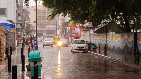 File photo of rains in Bengaluru this month (Syed Asif / BCCL, Bengaluru)